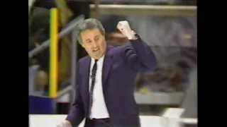 Washington Capitals vs New York Rangers (2-4-1987) "Rangers Hold Off The Capitals"