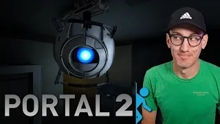 Playing Portal 2 for the first time! -- PORTAL 2 BLIND PLAYTHROUGH [Episode #1]