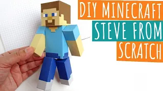 How To Make Minecraft Steve In Real life.
