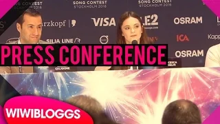 Press conference: Francesca Michielin "No Degree of Separation" Italy @ Eurovision 2016