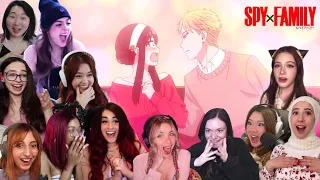 GIRLS REACTION TO LOID TRYING TO KISS YOR ! SPY X FAMILY EPISODE 08  REACTION