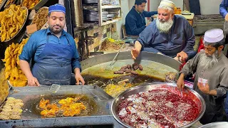 Street Food IFTAR in Peshawar for RAMADAN! EXTREME Fry Fish + Chapli Kabab Street Food in Pakistan