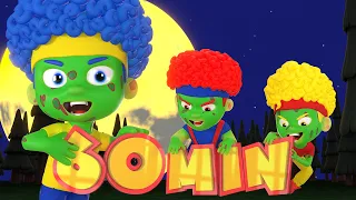 Baile zombi con nuevos héroes de DB | Mega Compilación | D Billions Canciones Infantiles