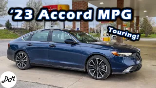 2023 Honda Accord Hybrid – MPG Test | Real-world Highway Fuel Economy and Range