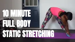 10 Minute Total Body Stretch - No equipment | At Home All Levels, Mobility Flexibility  | BodyLabTV