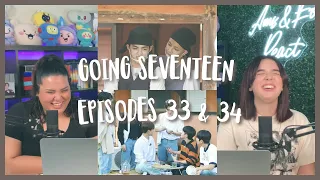 The Rice! 😂 Reacting to [GOING SEVENTEEN] EP.33 & 34  (SVT’s Kitchen for Two) | Ams & Ev React