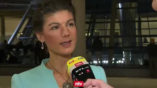 Sahra Wagenknecht - "Dann hat man irgendwann keine Kraft mehr" (n-tv Interview 2019)