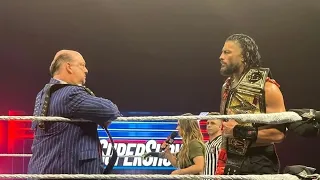 Roman Reigns Vs Rey Mysterio WWE Live Saturday Supershow 19/6/2023