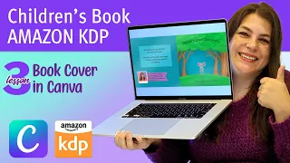 COVER in Canva for Children's Book (KDP)