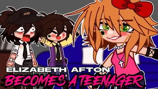 Elizabeth Afton BECOMES A TEENAGER // Gacha Afton Family