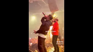 Luiz Ejlli e meson Noizyn te kercej - Luizi dhe Noizy ne Koncert Gjakove (Funny)