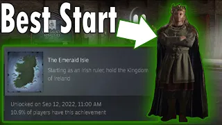 Easiest Way to Get the Emerald Isle Achievement! | Crusader Kings 3