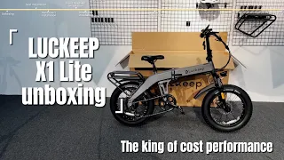 Unboxing  & Testing a FAT TIRE Luckeep X1 Lite