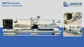 Gap Bed Lathe Machine - DMTG (China) 560x3000