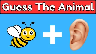 Guess The Animal By Emoji | Animal Emoji Quiz