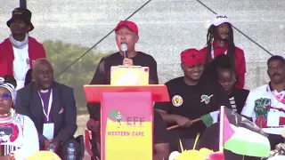 CIC Julius Malema Addresses Western Cape Provincial Manifesto Launch