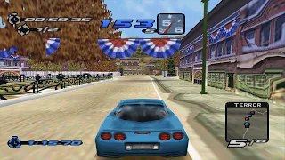 Need for Speed III: Hot Pursuit (PSX) - Enhanced Graphics in 4K (+Widescreen) - Gameplay