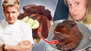 We Tried Gordon Ramsay's AirFryer Steak