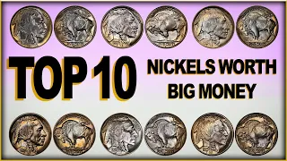 TOP 10 Most Valuable Buffalo Nickels Worth MONEY!!