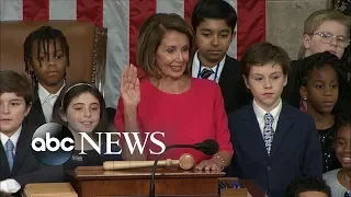 Nancy Pelosi recaptures speaker's gavel