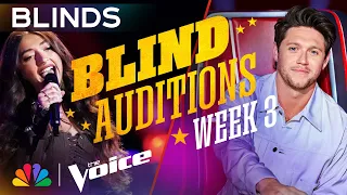 The Best Performances from the Third Week of Blind Auditions | The Voice | NBC