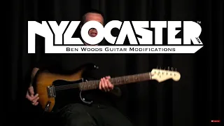 BURST NYLOCASTER - Ben Woods - Nylon String Electric Guitar