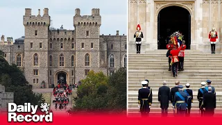 What is the Royal Vault at Windsor and who is buried there as Queen laid to rest