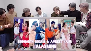 BTS REACTION Siddharth Nigam and Avneet Kaur on TikTok 😍💖 // Aladdin Naam Toh Suna Hoga