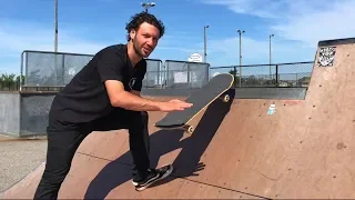How To Nollie Backside Tail Stall On A Mini Ramp