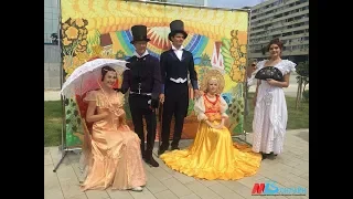 В Волгограде торжественно открыли обновленный сквер Пушкина