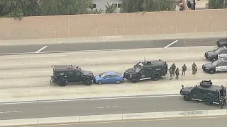 Man dies after police standoff near Los Angeles