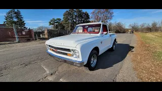 1967 Chevrolet C10 Shortbox Step Side For Sale Running Walk Around