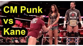 CM Punk and AJ vs  Daniel Bryan and  Kane  Raw June 11 2012