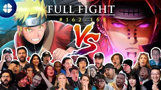 Naruto vs PAIN Full FIGHT 27+ People React🔥 Shippuden 162 168 🇯🇵  ナルト 疾風伝 海外の反応| Mega Reaction Mash