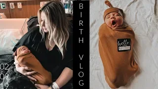 WELCOME RYKER JOHN | EMOTIONAL BIRTH VLOG 2019 | INDUCED LABOR | LABOR AND DELIVERY