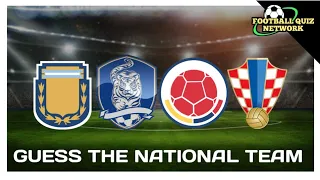 Guess the National football team by their Logo | Football Quiz