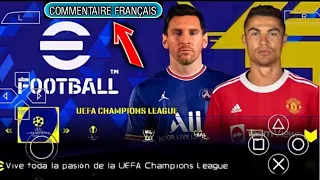 eFootball PES 2022 PPSSPP English Version Download New Update Kits Faces & Latest Transfers 2021/22