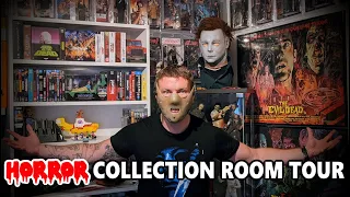 HORROR COLLECTION ROOM TOUR 2021 | HUGE Collection of Figures, Masks, Props and Much More!