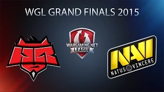 World of Tanks - Hellraisers vs. Natus Vincere - WGL Grand Finals 2015 - Semifinal