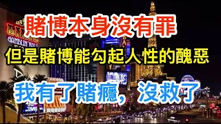 我在澳門賭場的故事（十九）賭博本身沒有罪，但是它能勾起人性的醜惡；幾個小時前我還在想，不能再賭了，現在卻又冒出這樣的念頭，我真是沒救了