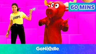 Purple Stew With Moose Tube + More Songs for Kids | GoNoodle