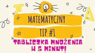 💥Tabliczka mnożenia w 5 minut❗ Rewelacyjna metoda❗😁 Matura, Egzamin ósmoklasisty 2022