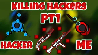 Killing Hackers PT.1 || Surviv.io ||SweatyPie