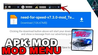 NEED FOR SPEED NO LIMITS MOD APK v7.3.0 DINHEIRO INFINITO ATUALIZADO 2024