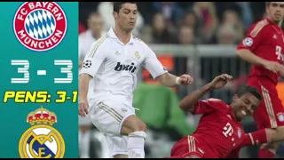 Real Madrid vs Bayern Munich 3-3 (pens 1-3) 1080i semifinals 2011/12 Highlights&Goals | UCL