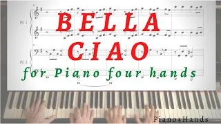 "Bella ciao" for Piano four hands