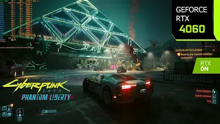 Cyberpunk 2077 Phantom Liberty | RTX 4060 1080p, 1440p, 4K DLSS 3.5 | Ray Tracing & Path Tracing