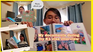 MY DOCUMENTS  DURING MY k1 VISA INTERVIEW SA US EMBASSY MANILA+APPROVED|LOVING'JESSA G❤#k1visa #k1