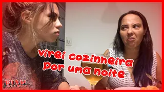 VIREI COZINHEIRA POR UMA NOITE!!😱 – Biah Gaino.