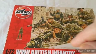 Airfix World War 2 British Infantry 1 72 Scale Plastic Soldier Review.